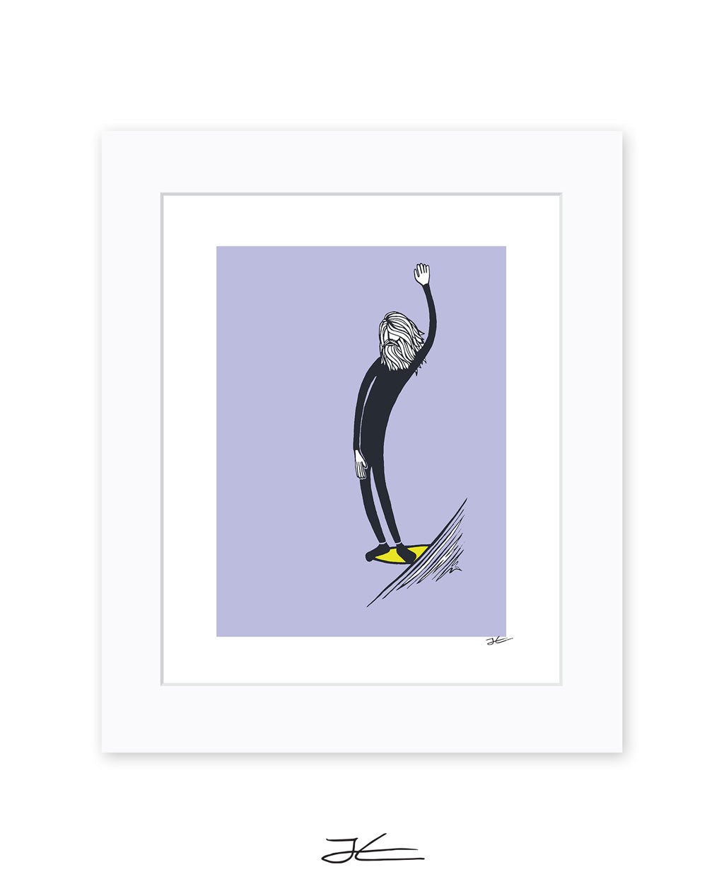 Toes On The Nose - Print/ Framed Print
