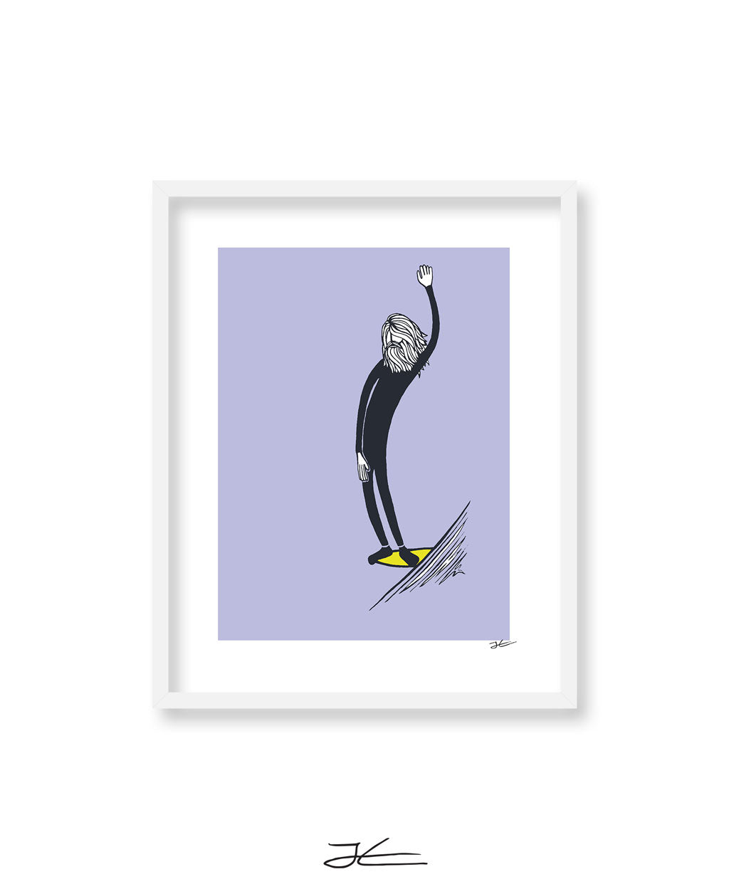 Toes On The Nose - Print/ Framed Print