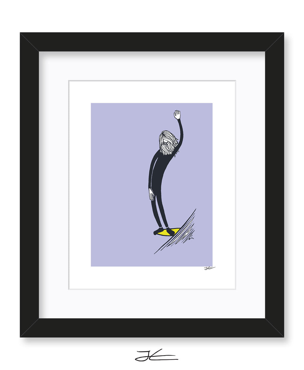 Toes On The Nose - Print/ Framed Print