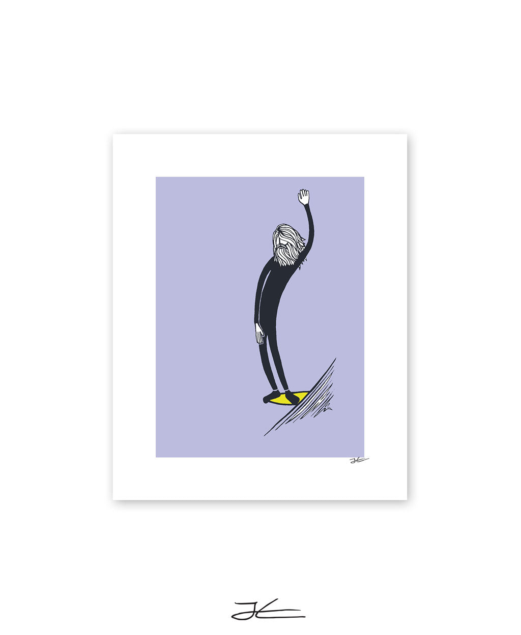 Toes On The Nose - Print/ Framed Print