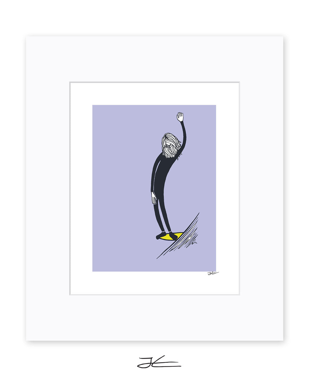Toes On The Nose - Print/ Framed Print