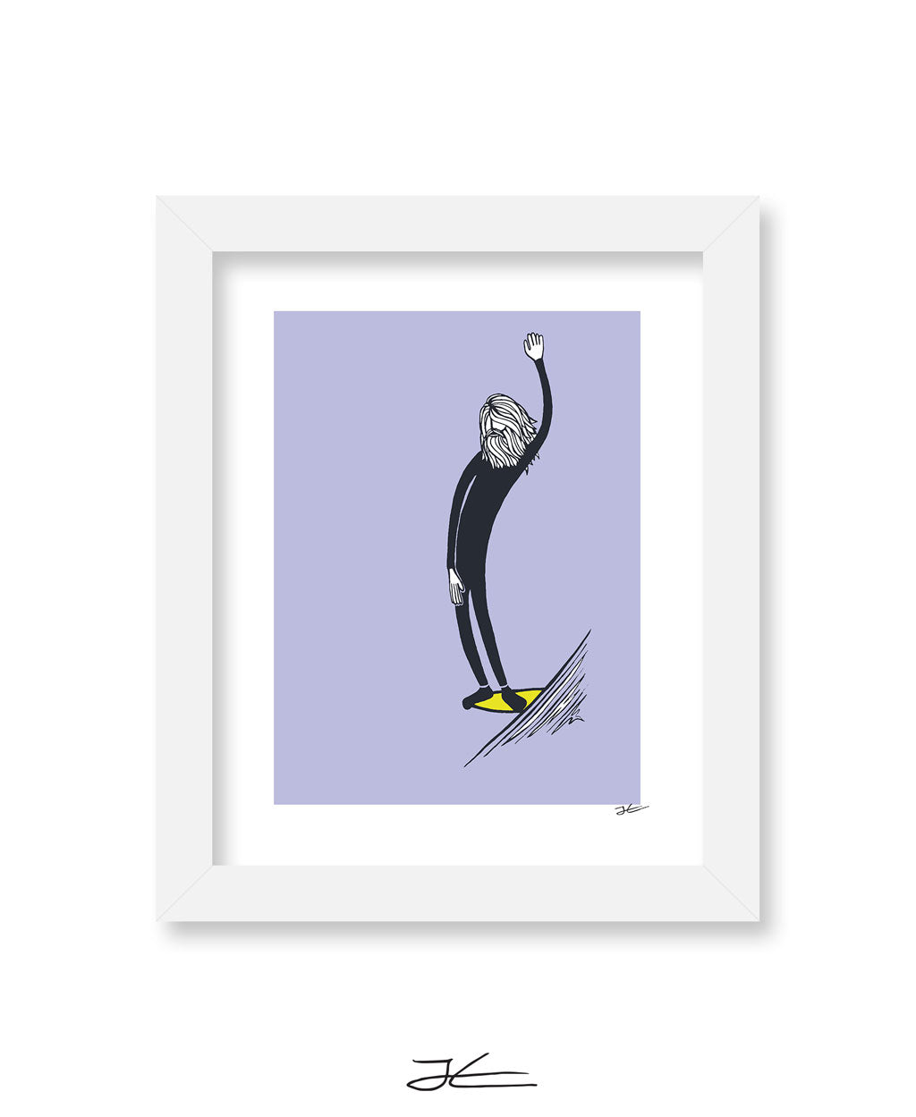 Toes On The Nose - Print/ Framed Print