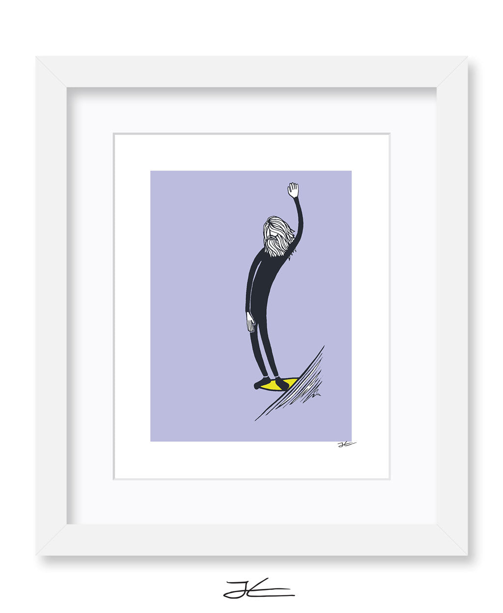 Toes On The Nose - Print/ Framed Print