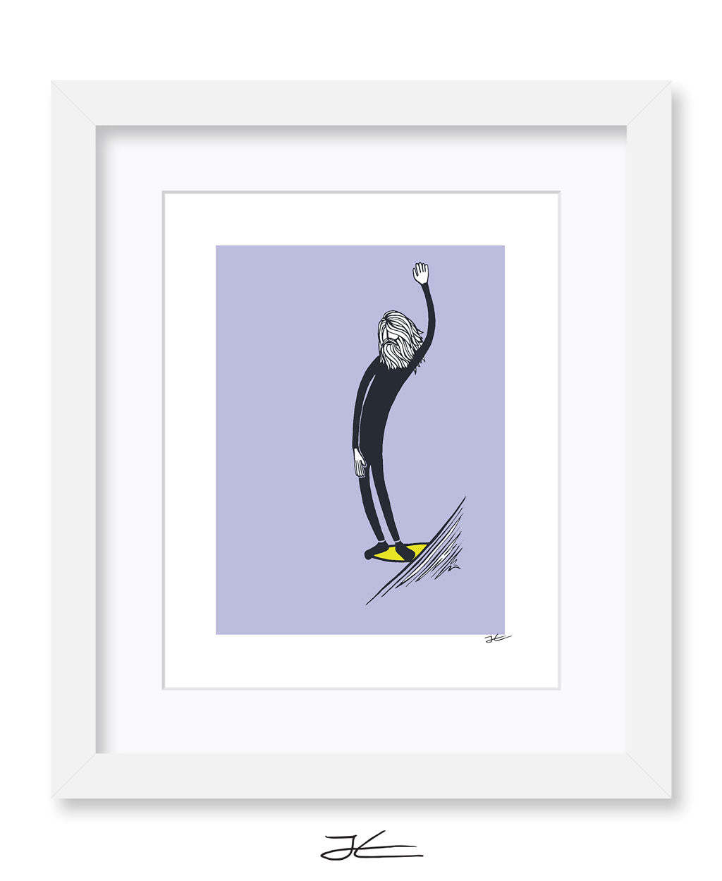 Toes On The Nose - Print/ Framed Print