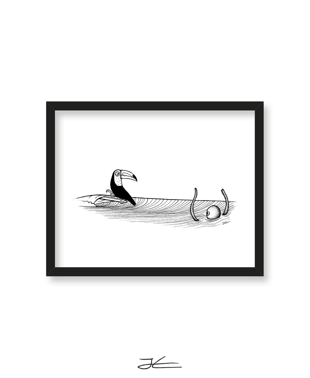 Toucan Hang Three - Print/ Framed Print