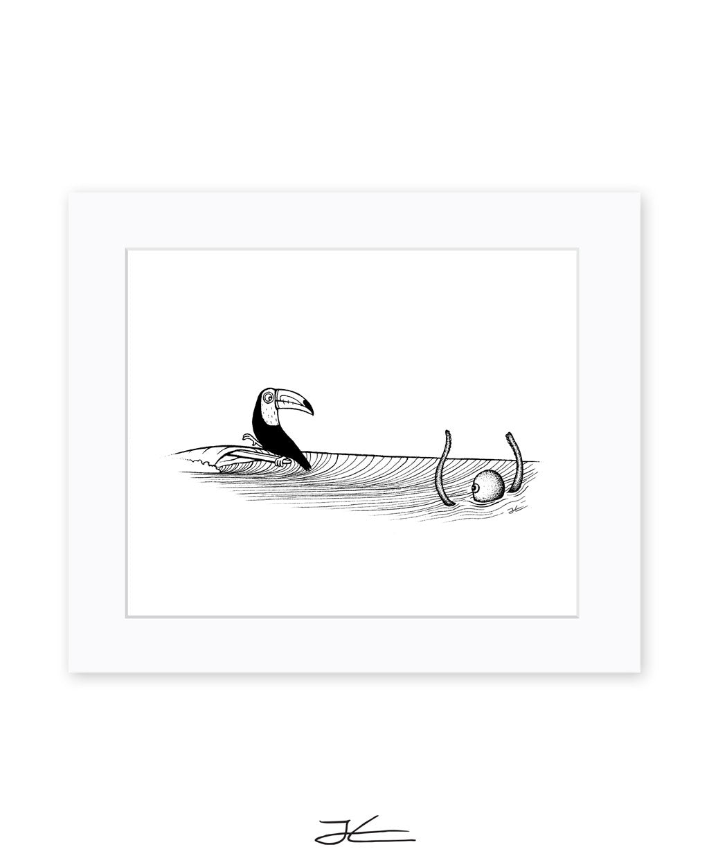 Toucan Hang Three - Print/ Framed Print
