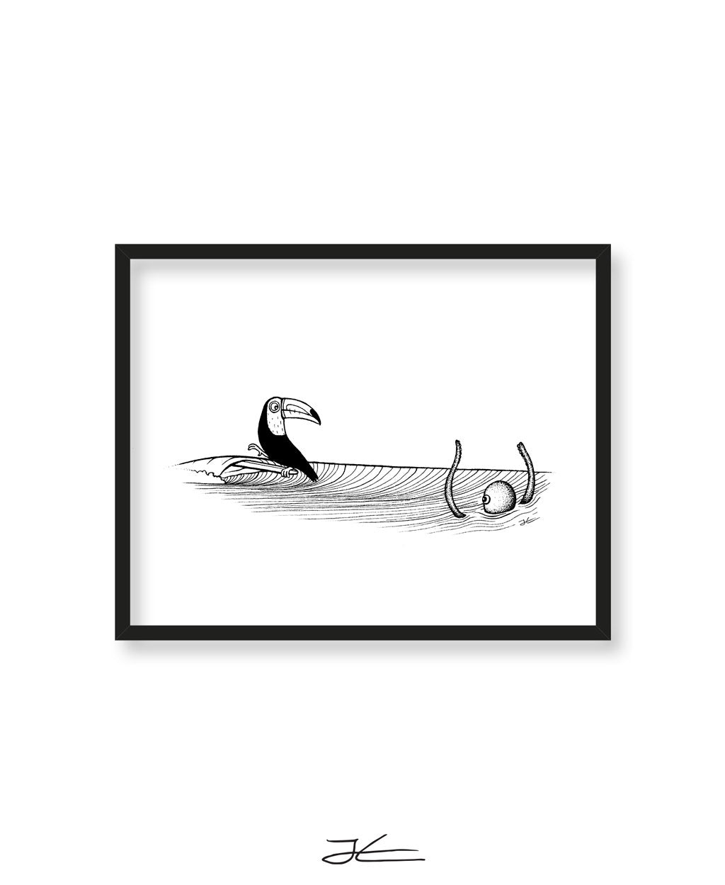 Toucan Hang Three - Print/ Framed Print