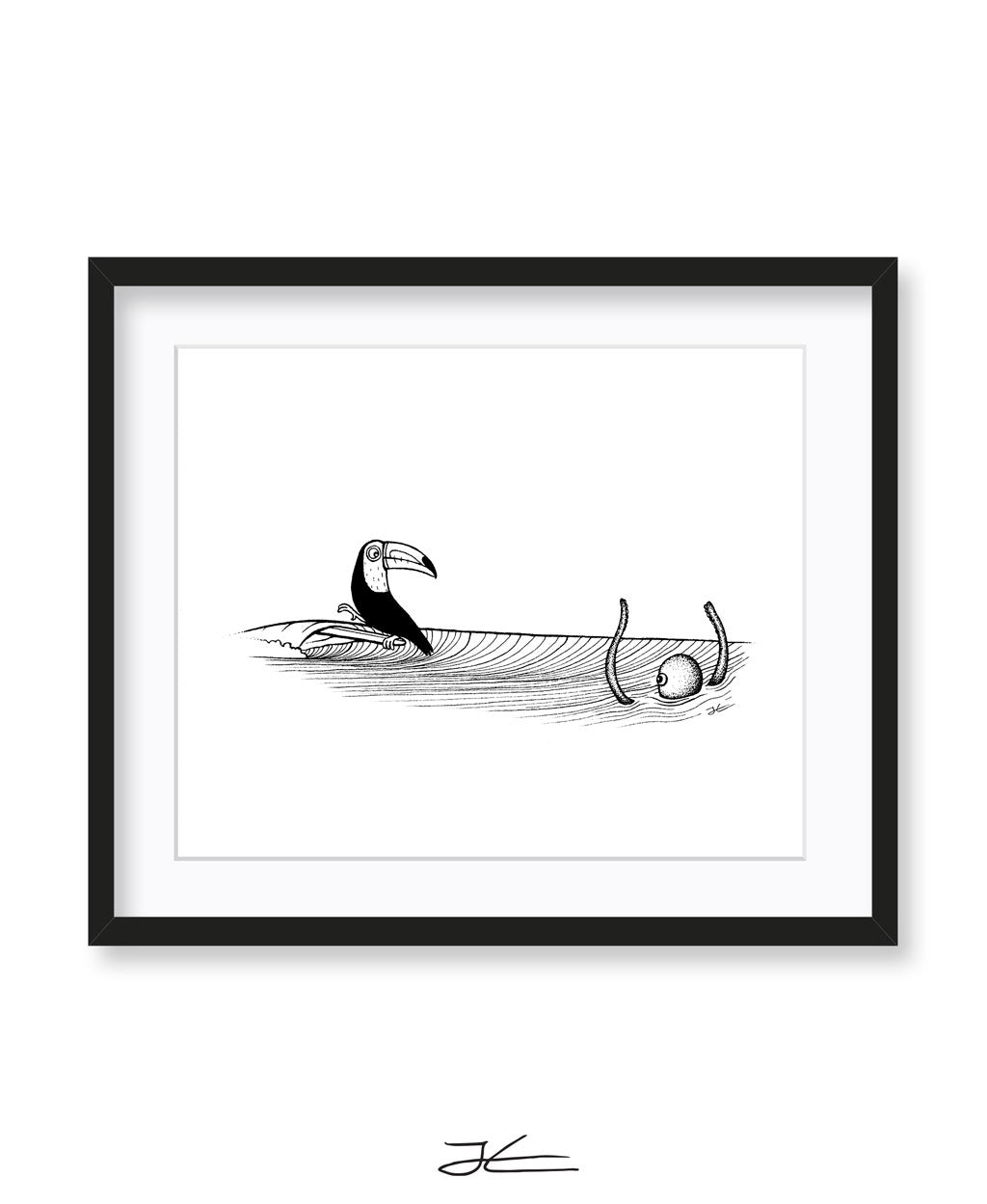 Toucan Hang Three - Print/ Framed Print