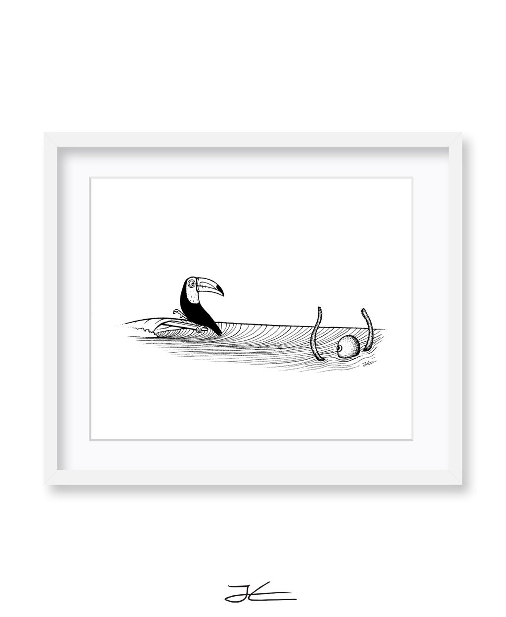 Toucan Hang Three - Print/ Framed Print