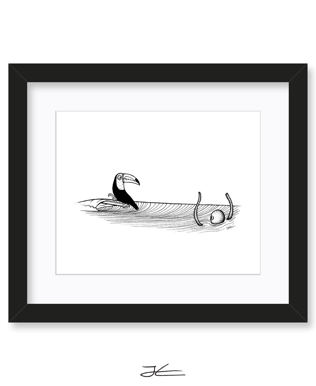 Toucan Hang Three - Print/ Framed Print
