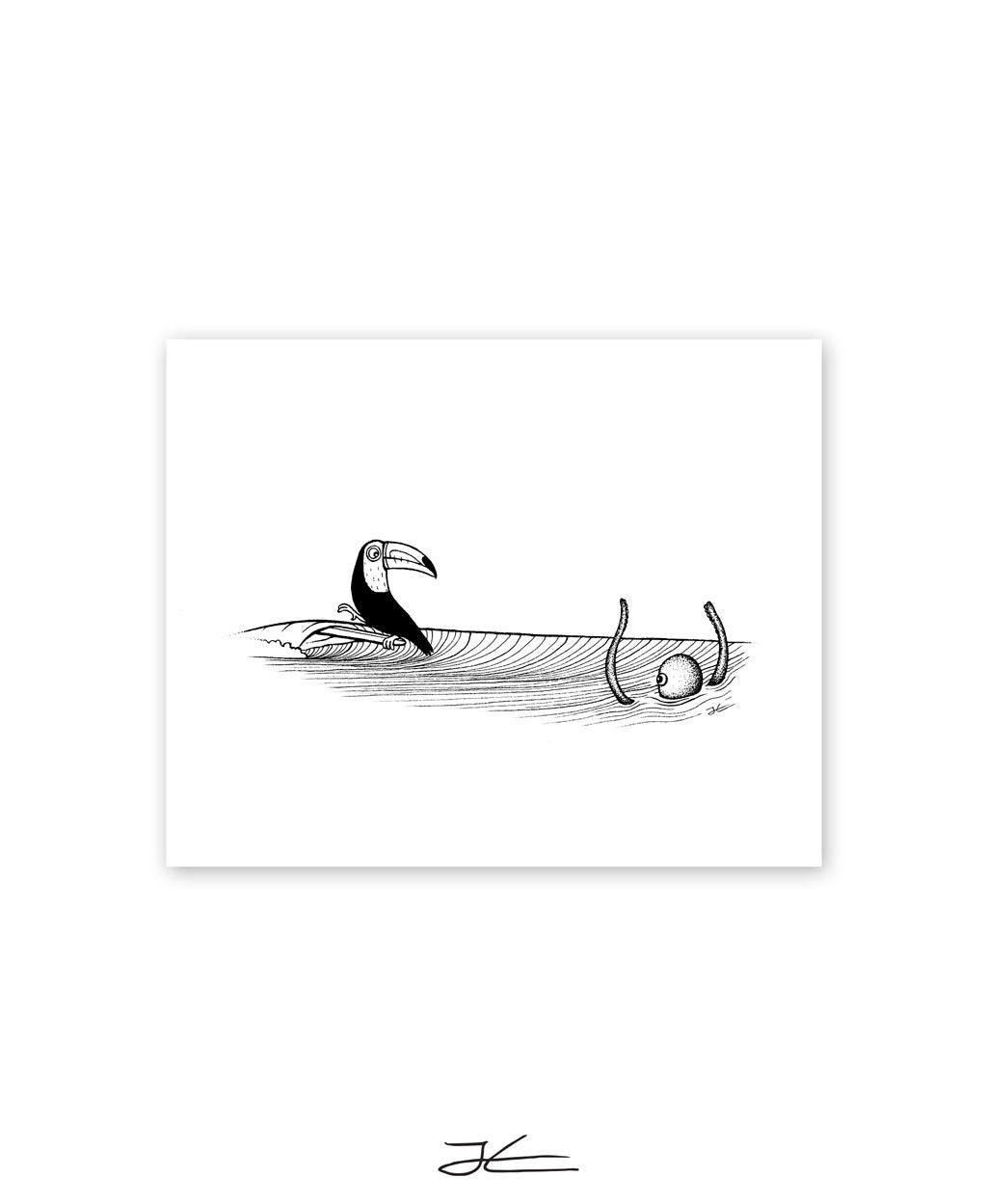 Toucan Hang Three - Print/ Framed Print