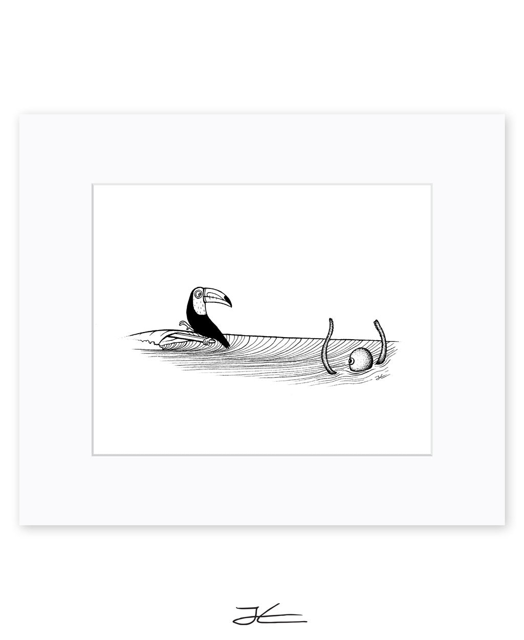 Toucan Hang Three - Print/ Framed Print