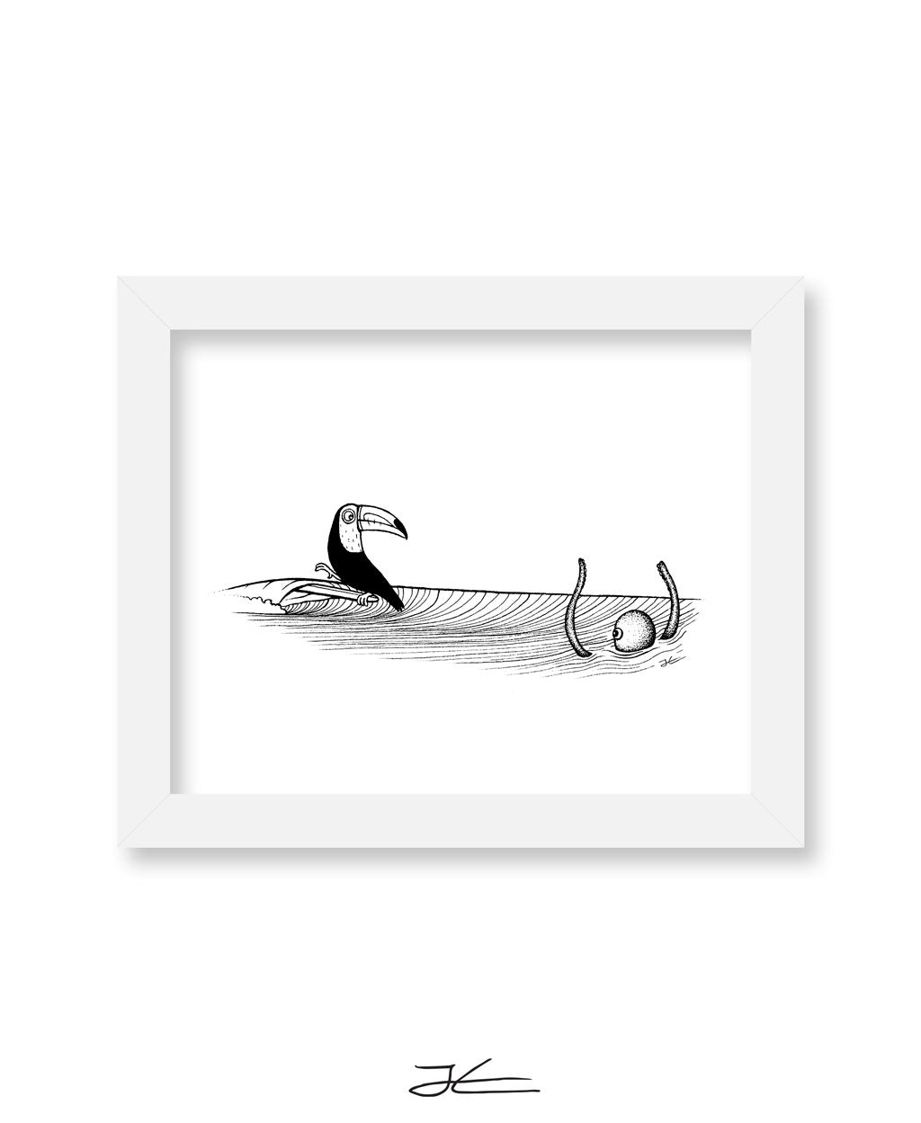 Toucan Hang Three - Print/ Framed Print