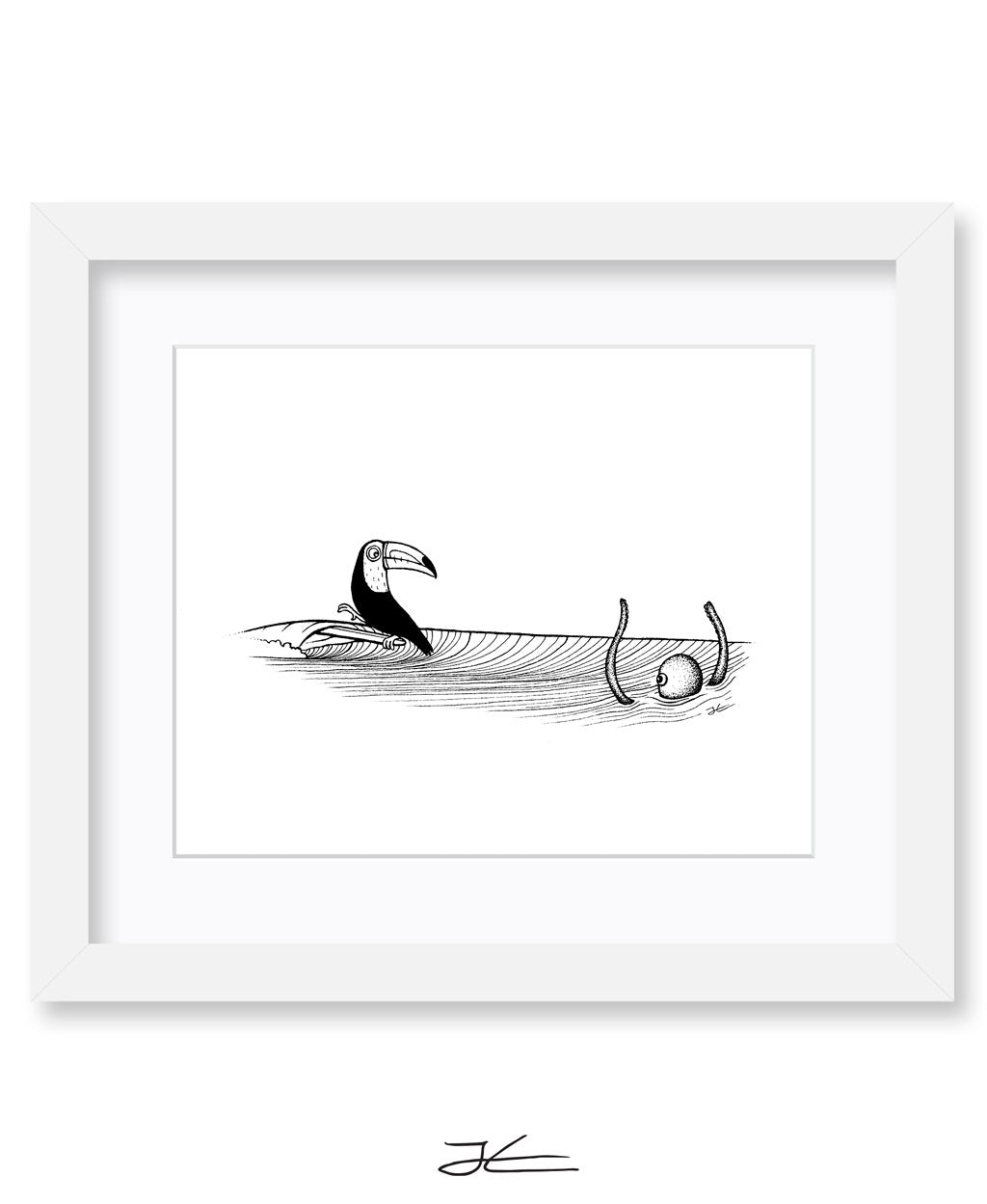Toucan Hang Three - Print/ Framed Print