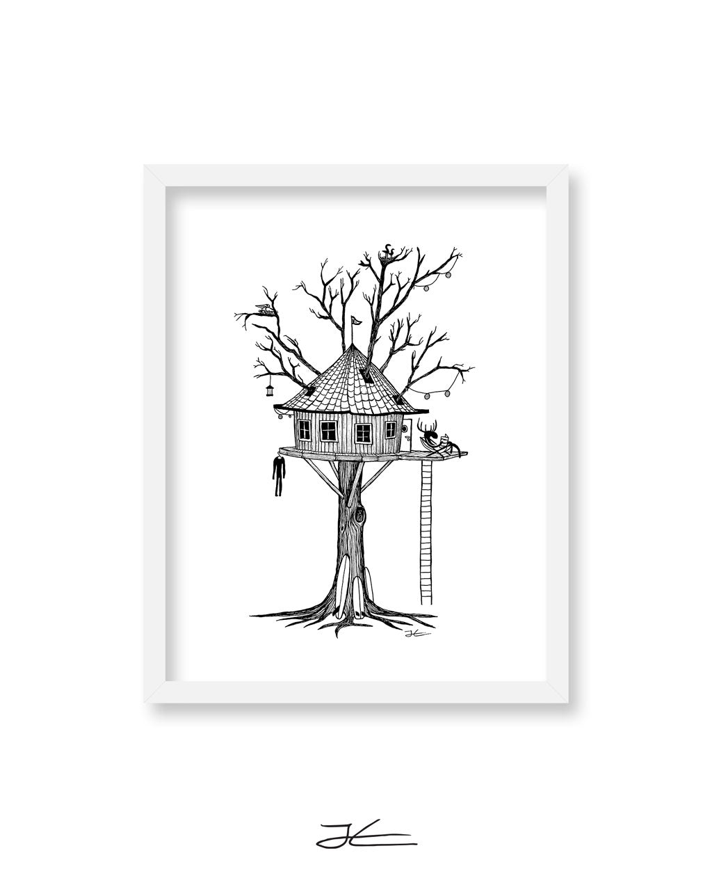 Treehouse Living - Print/ Framed Print