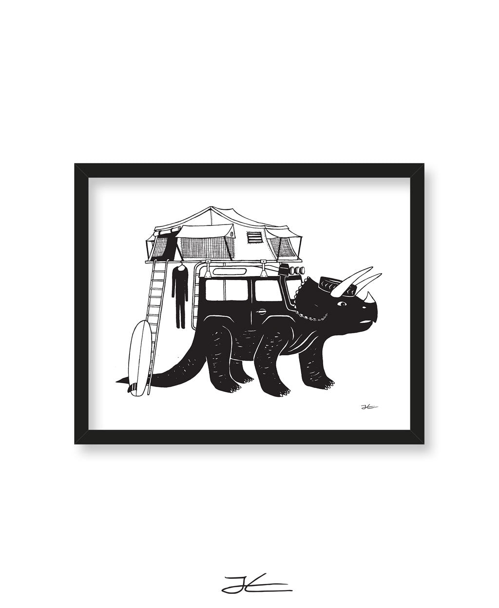 Trifendertops - Print/ Framed Print