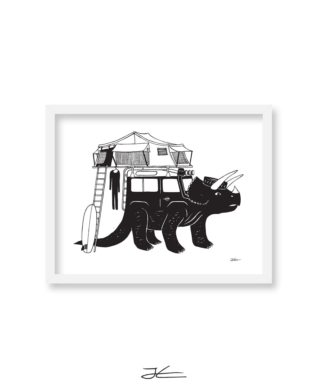 Trifendertops - Print/ Framed Print