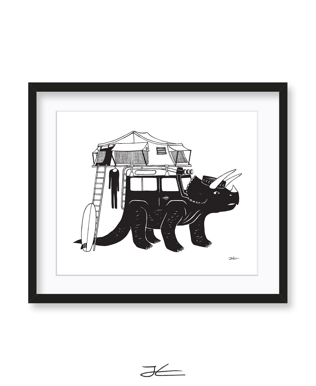 Trifendertops - Print/ Framed Print