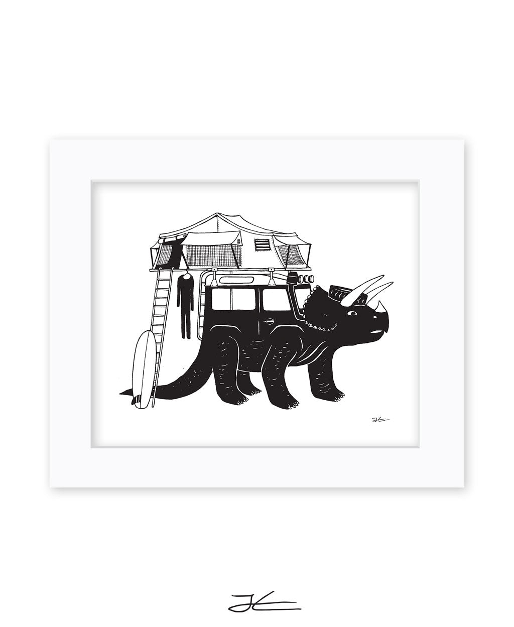 Trifendertops - Print/ Framed Print