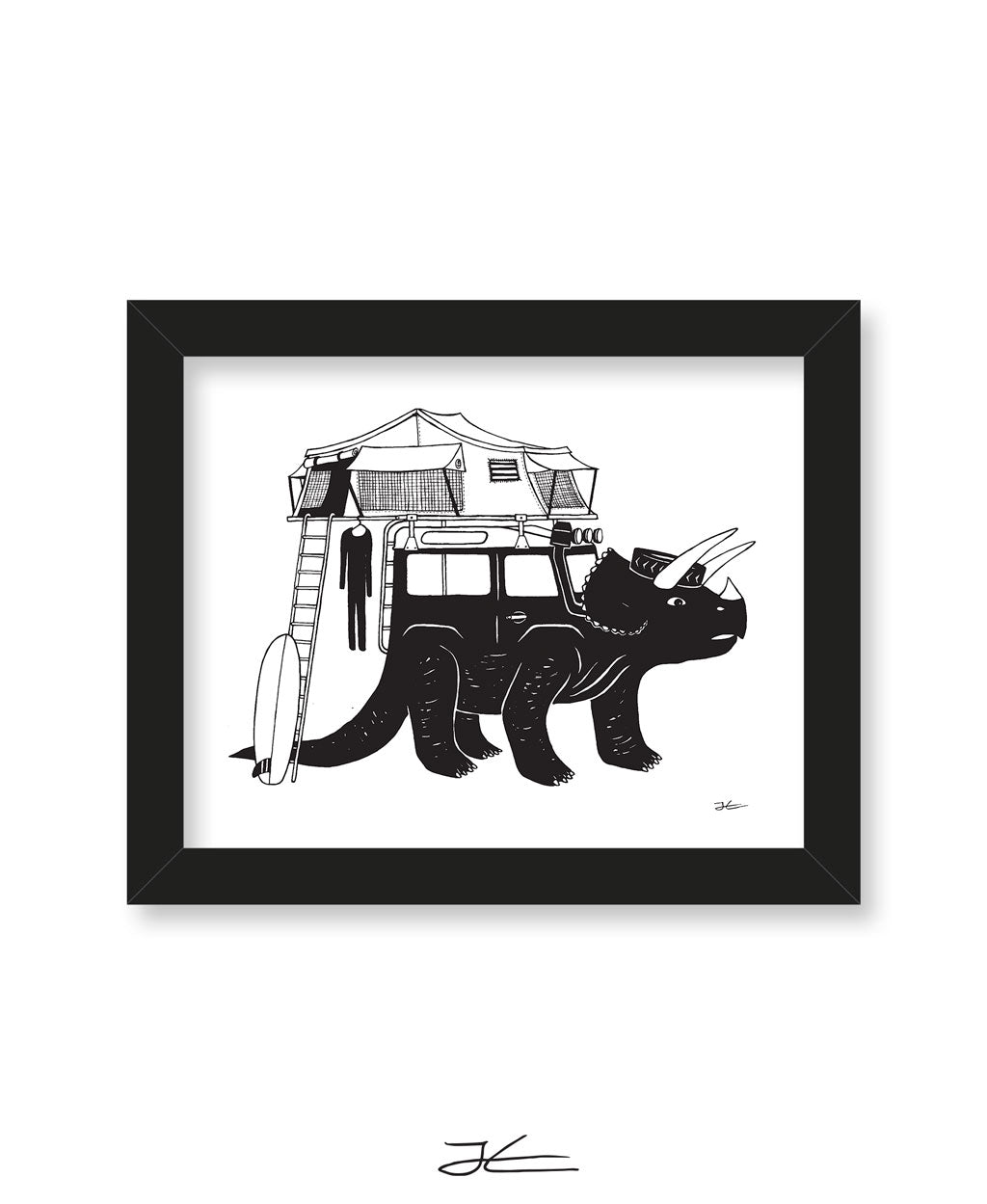 Trifendertops - Print/ Framed Print