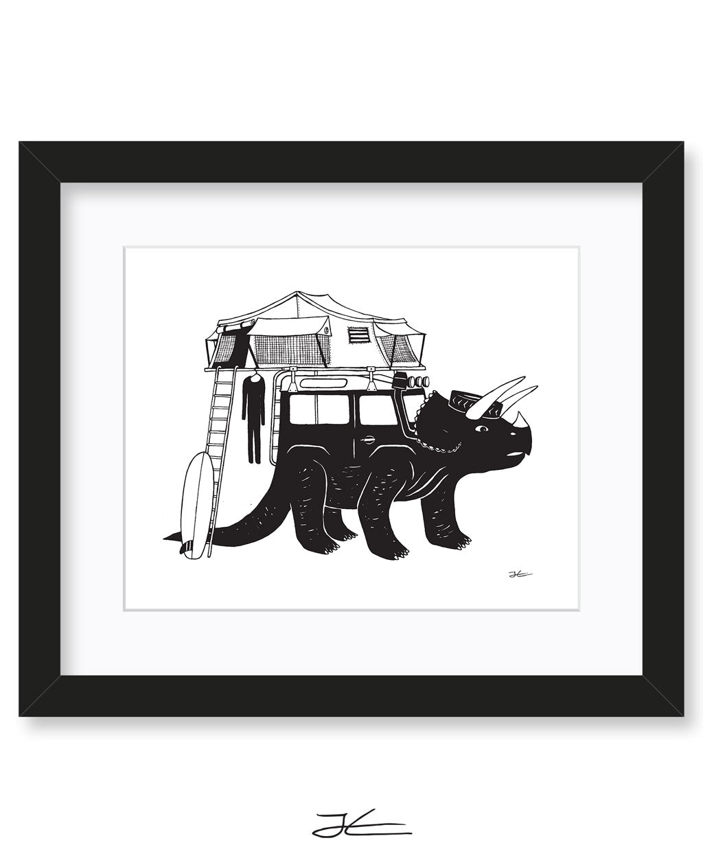 Trifendertops - Print/ Framed Print