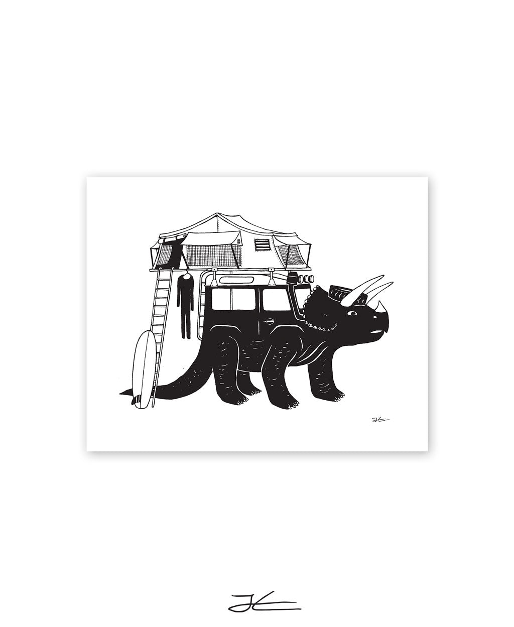 Trifendertops - Print/ Framed Print