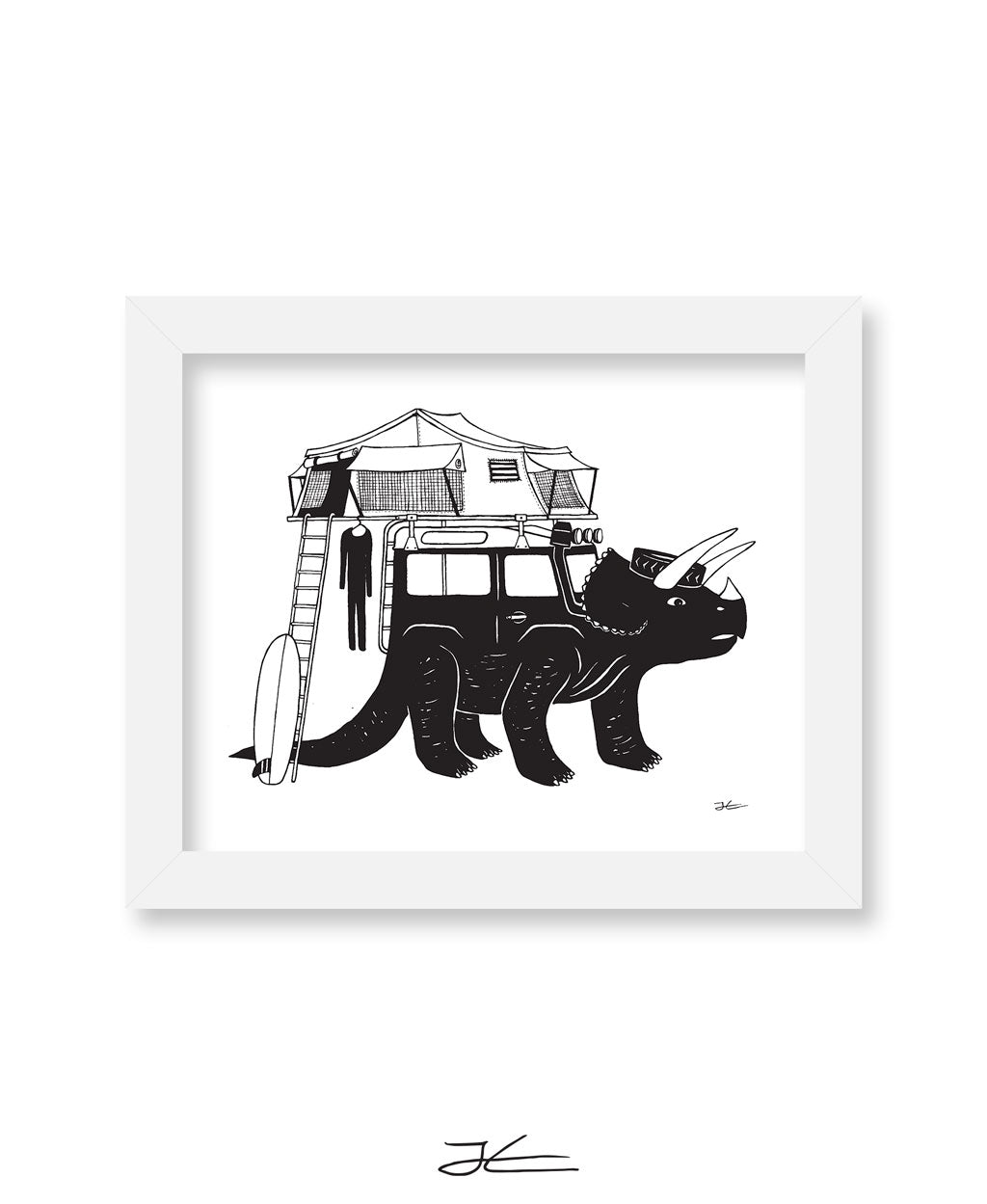 Trifendertops - Print/ Framed Print