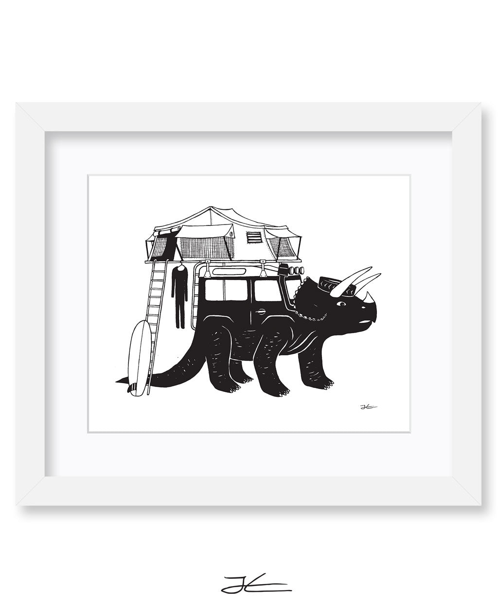 Trifendertops - Print/ Framed Print