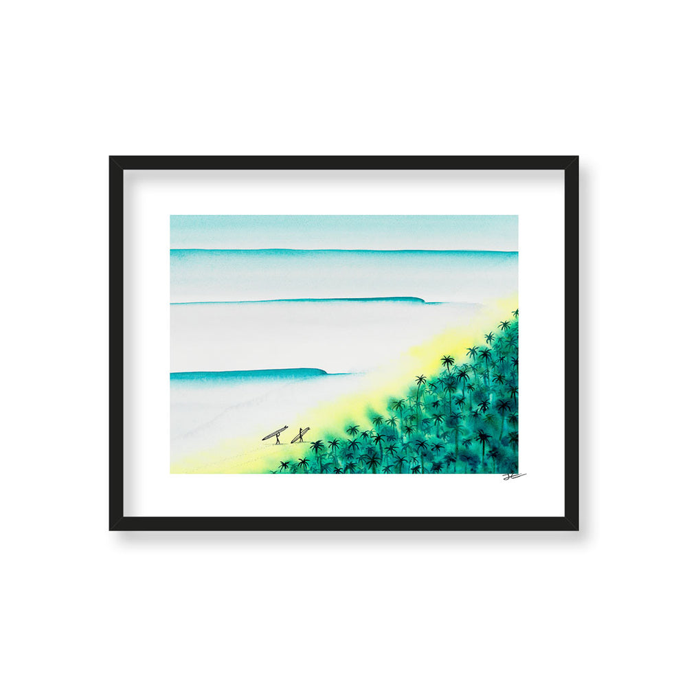 
                  
                    Two Surfers - Print/ Framed Print
                  
                