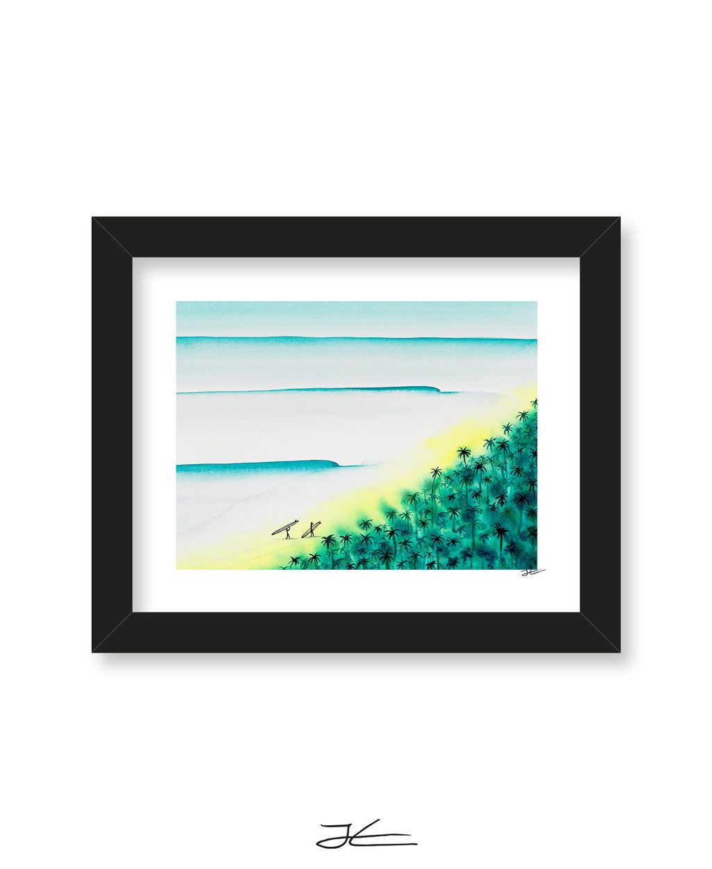 Two Surfers - Print/ Framed Print