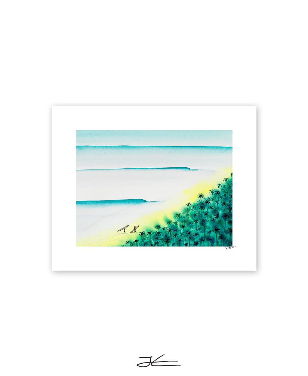 Two Surfers - Print/ Framed Print