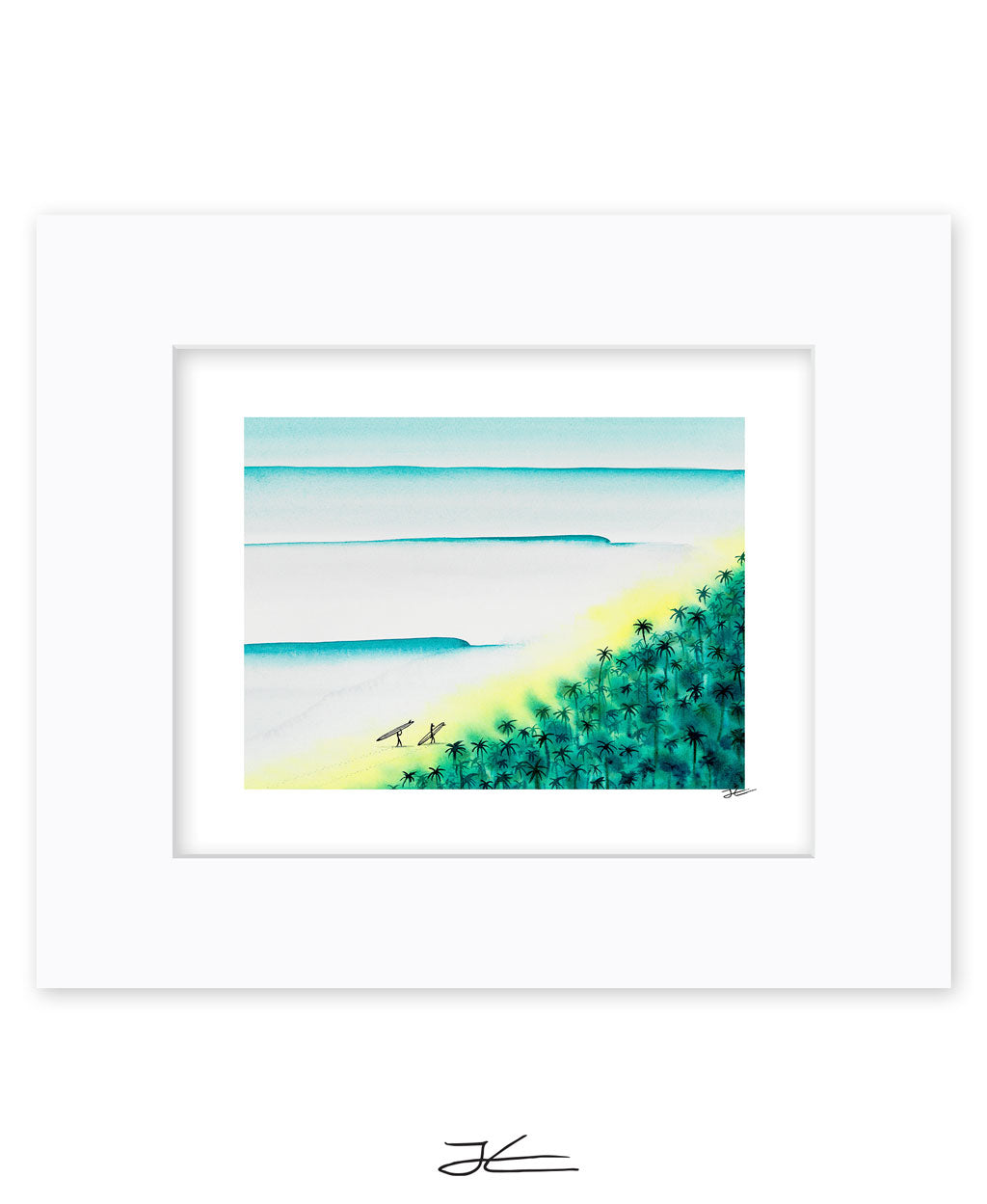 Two Surfers - Print/ Framed Print