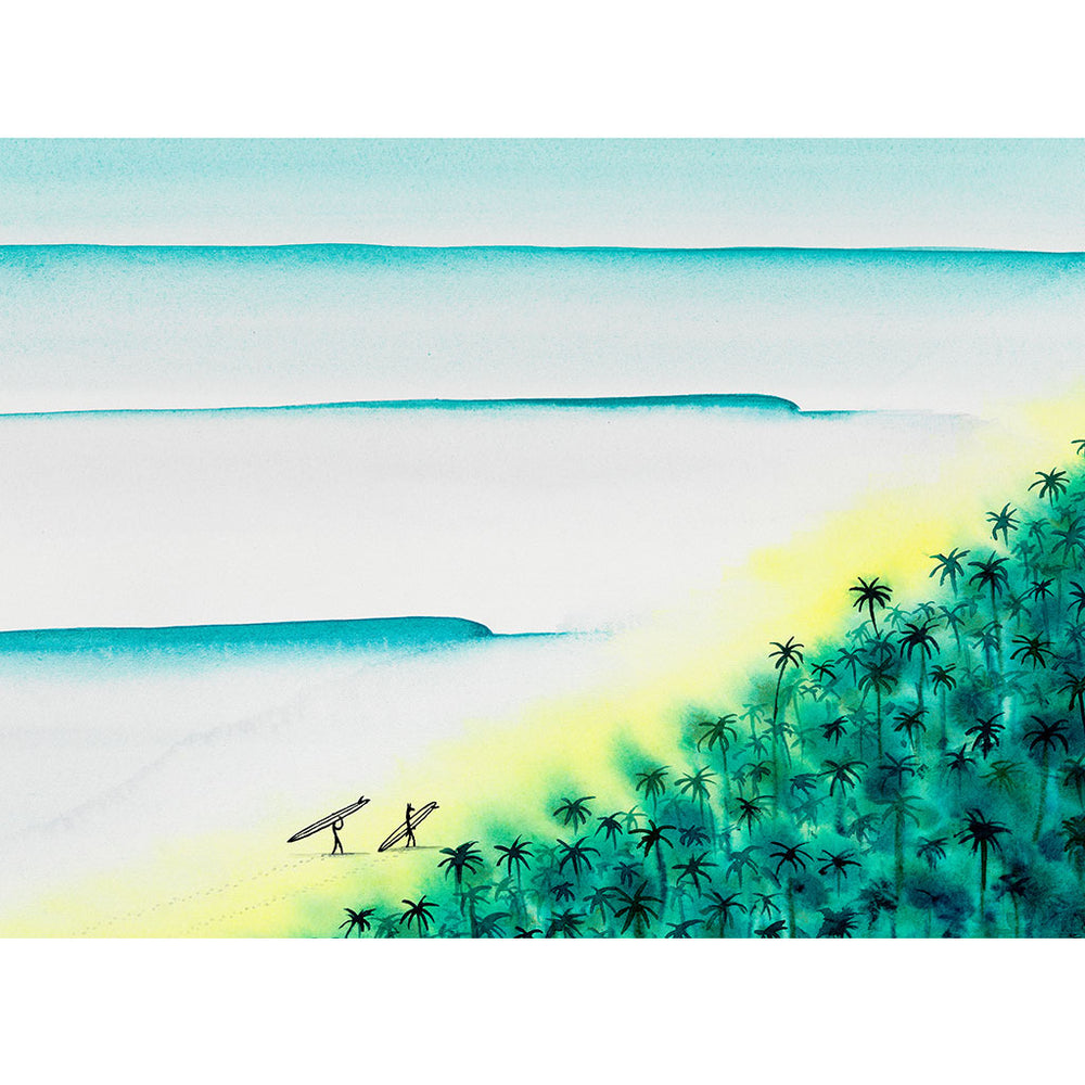 
                  
                    Two Surfers - Print/ Framed Print
                  
                