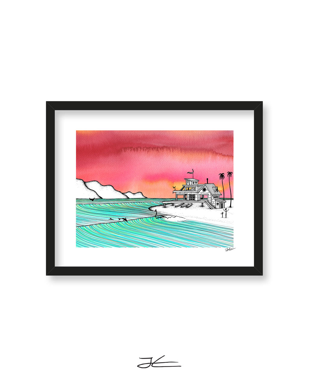 Visiting Friends - Print/ Framed Print