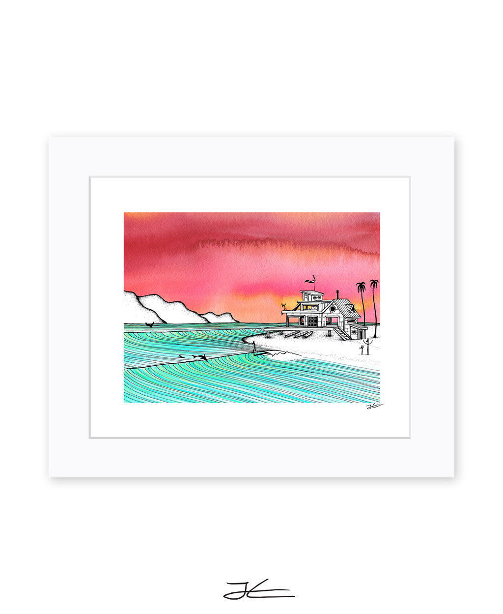 Visiting Friends - Print/ Framed Print