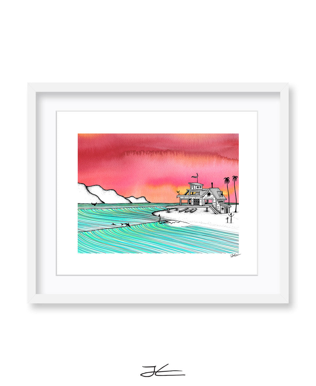 Visiting Friends - Print/ Framed Print