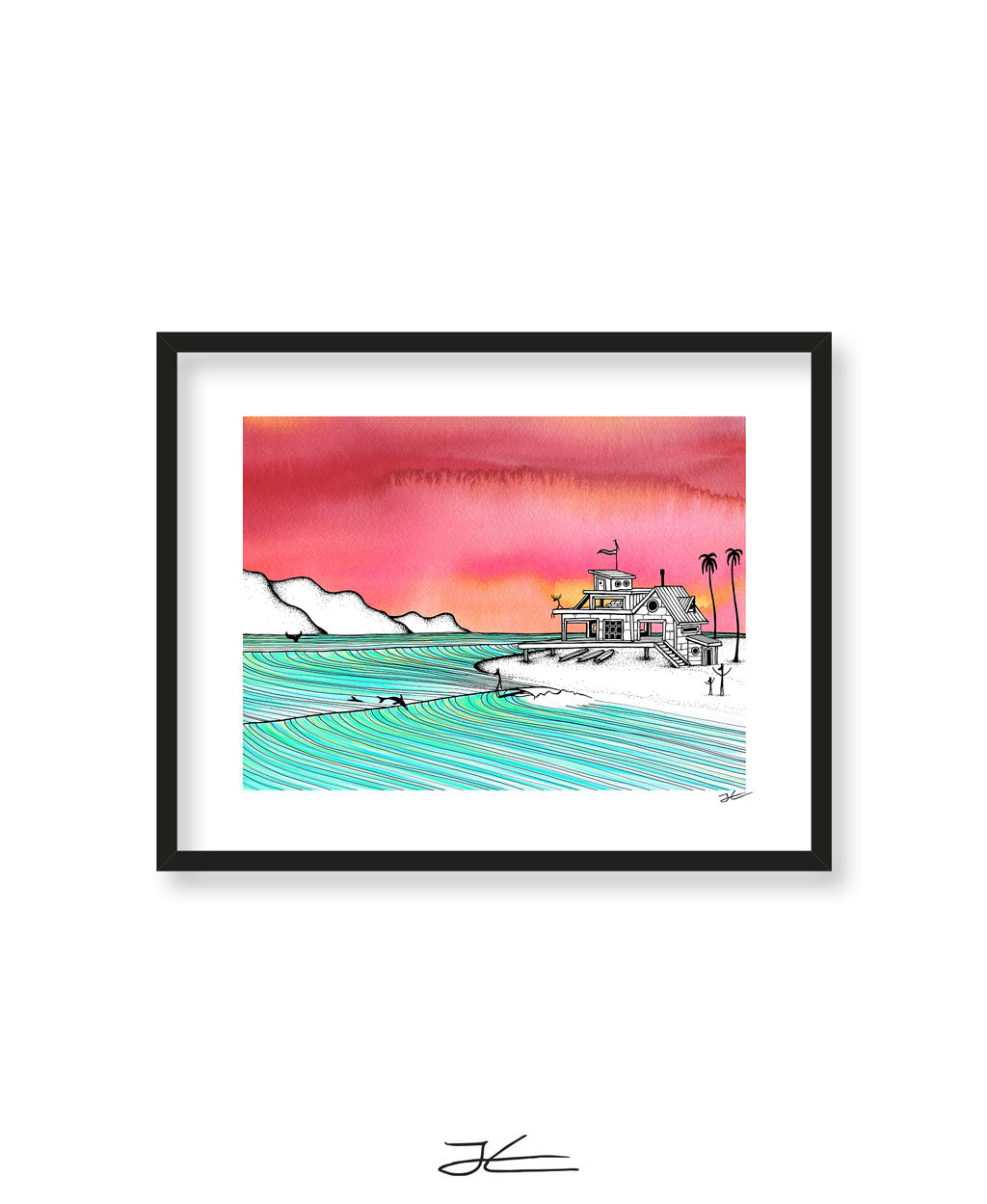 Visiting Friends - Print/ Framed Print