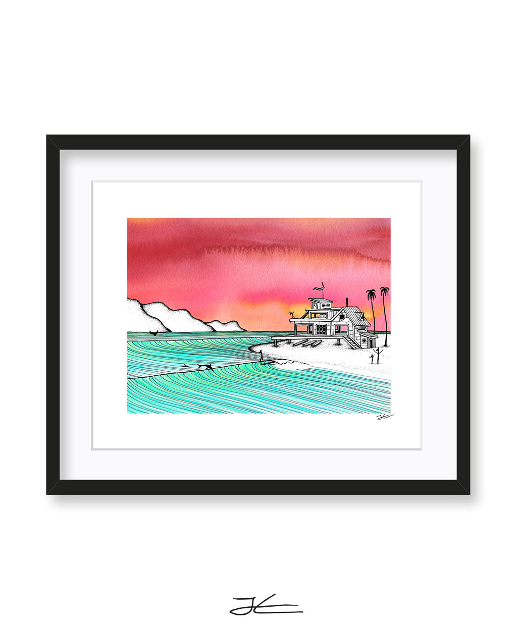 Visiting Friends - Print/ Framed Print