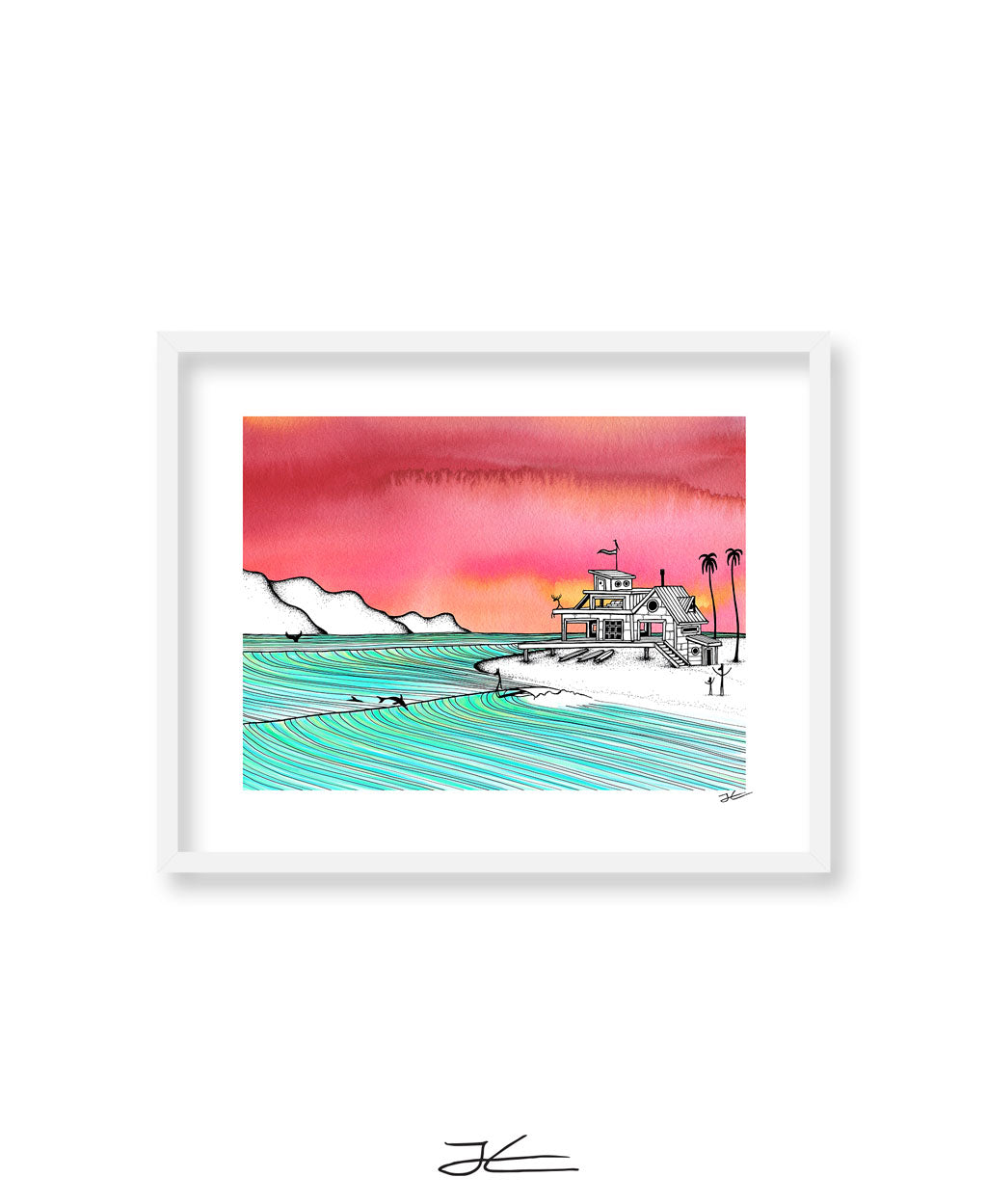 Visiting Friends - Print/ Framed Print