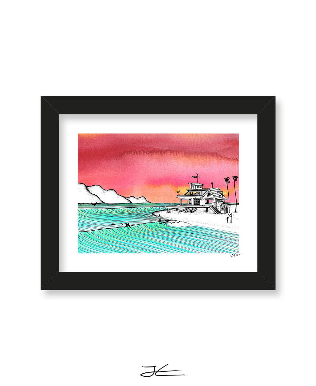 Visiting Friends - Print/ Framed Print