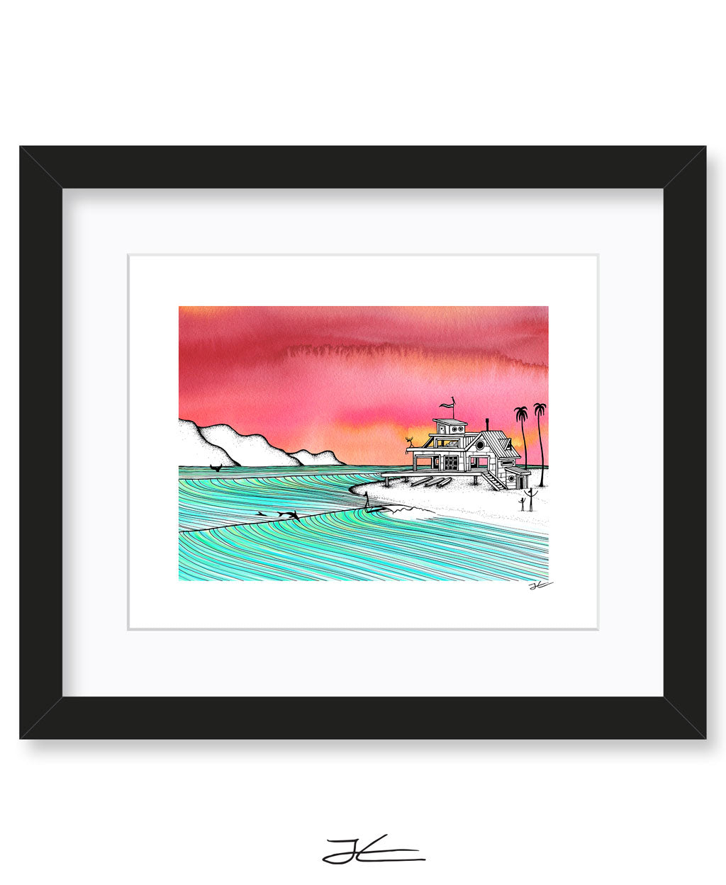 Visiting Friends - Print/ Framed Print