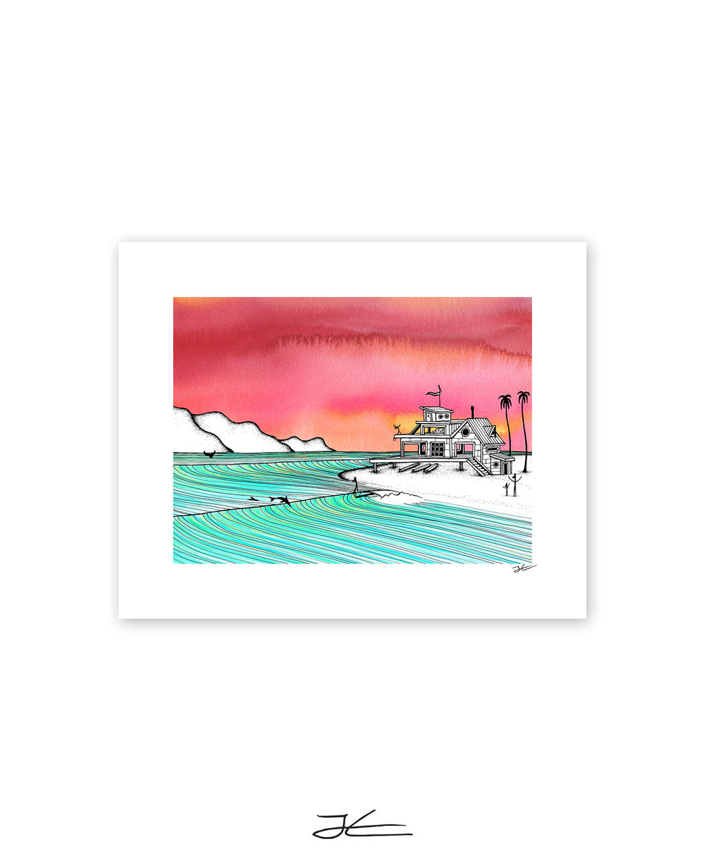 Visiting Friends - Print/ Framed Print