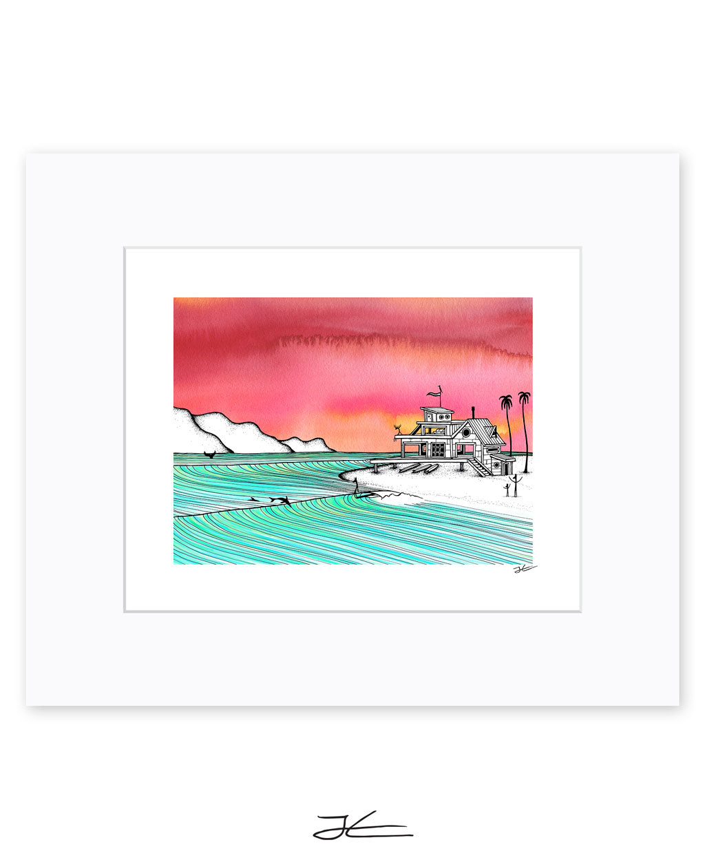 Visiting Friends - Print/ Framed Print