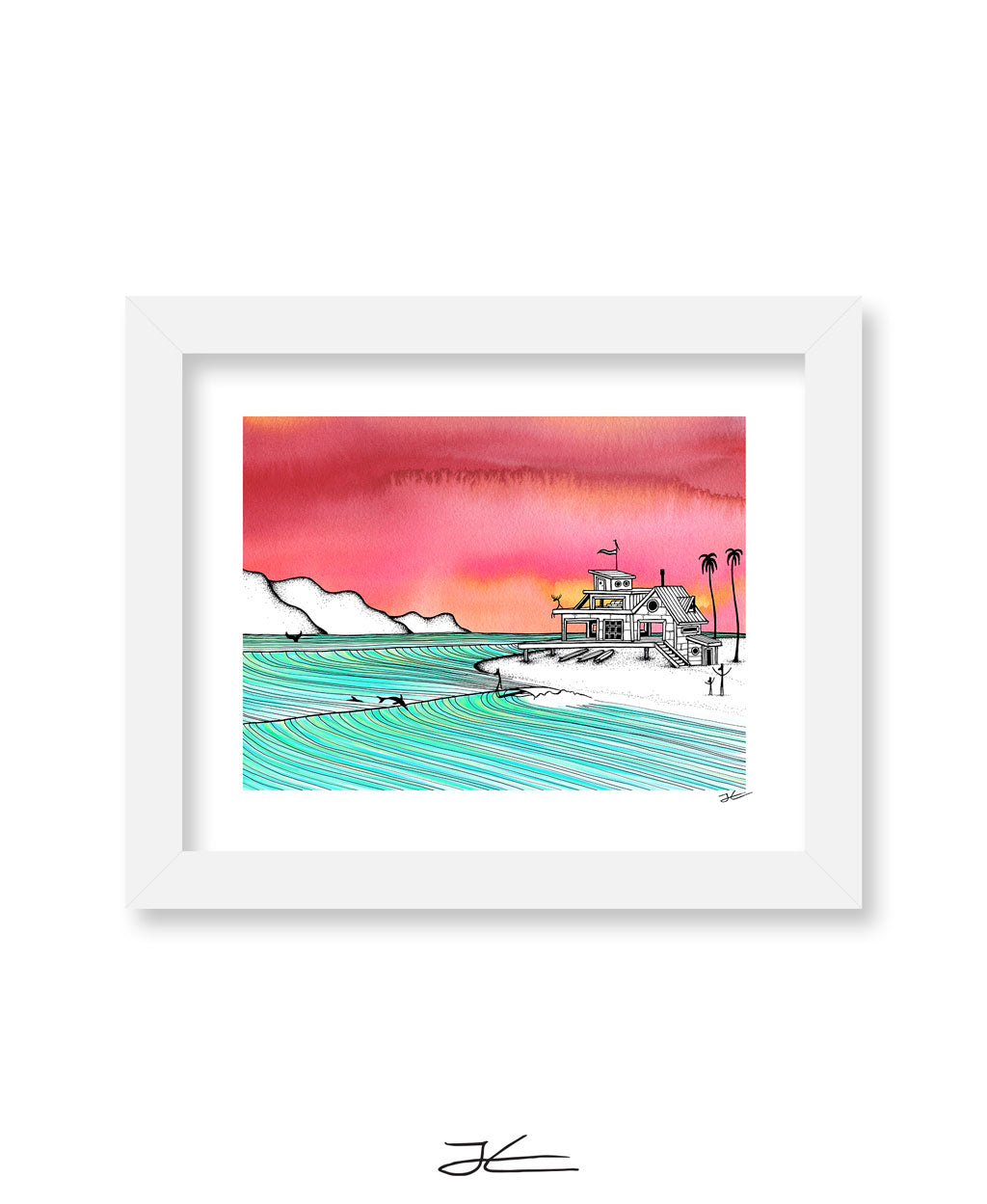 Visiting Friends - Print/ Framed Print