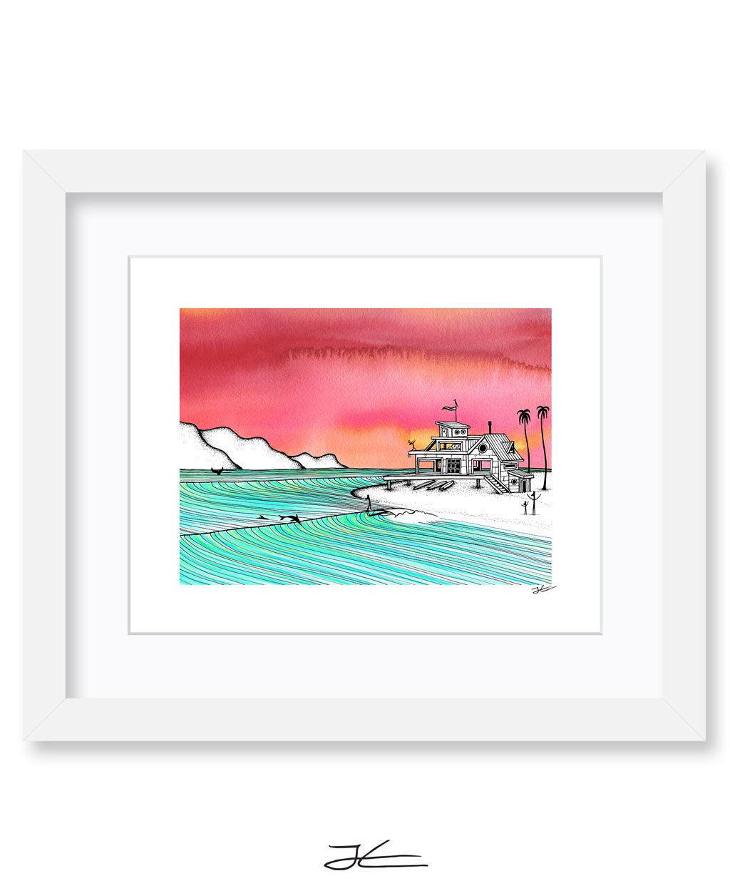 Visiting Friends - Print/ Framed Print
