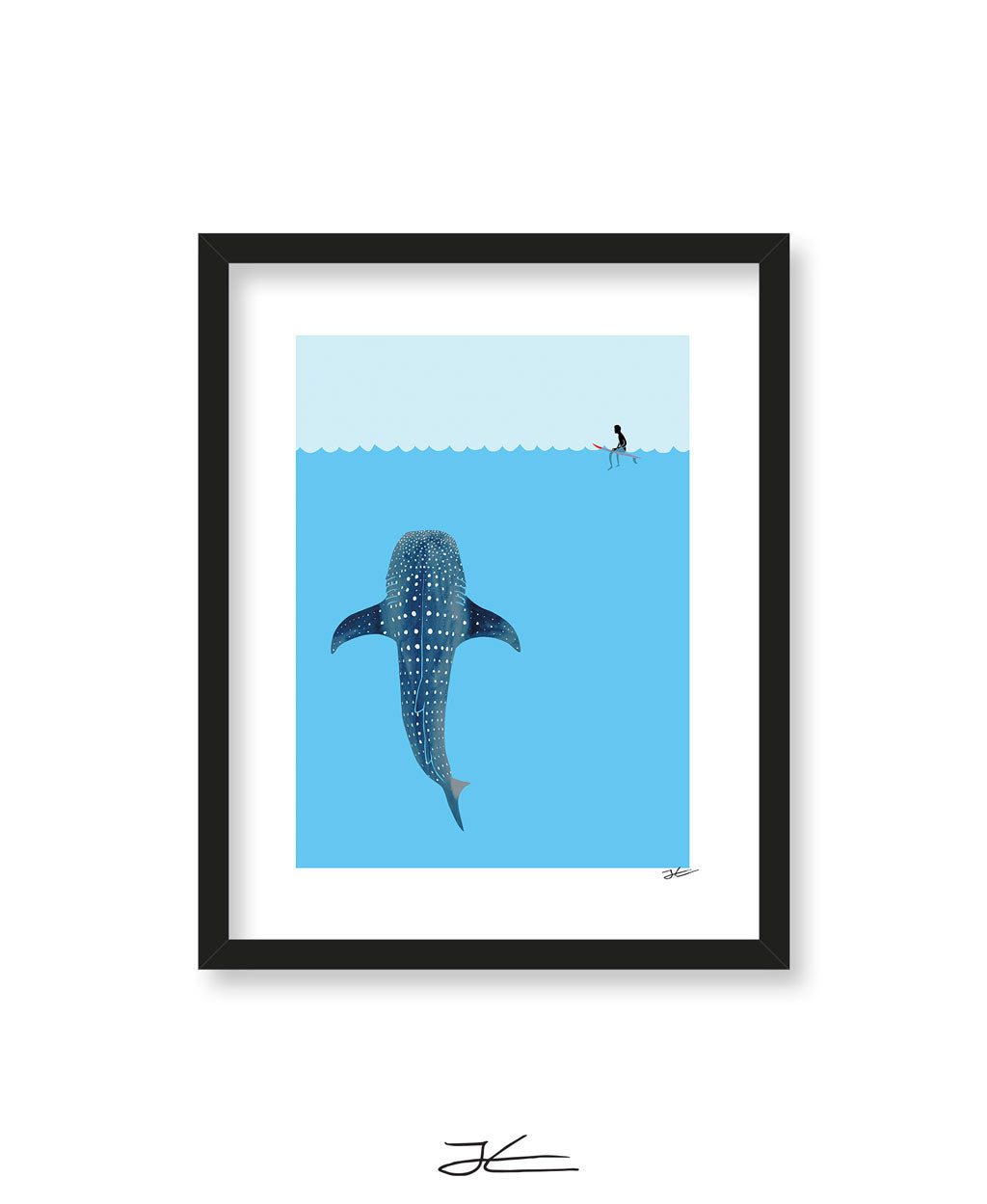 Whale Shark - Print/ Framed Print