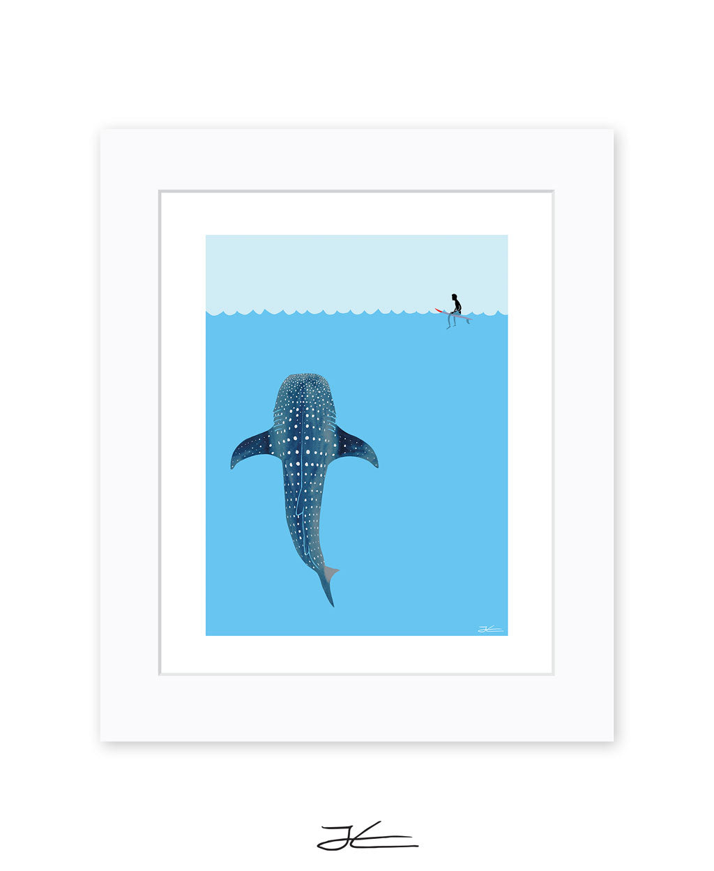 Whale Shark - Print/ Framed Print
