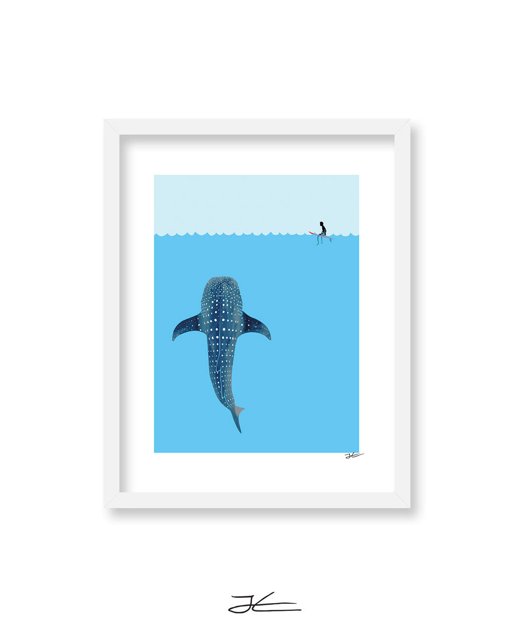 Whale Shark - Print/ Framed Print
