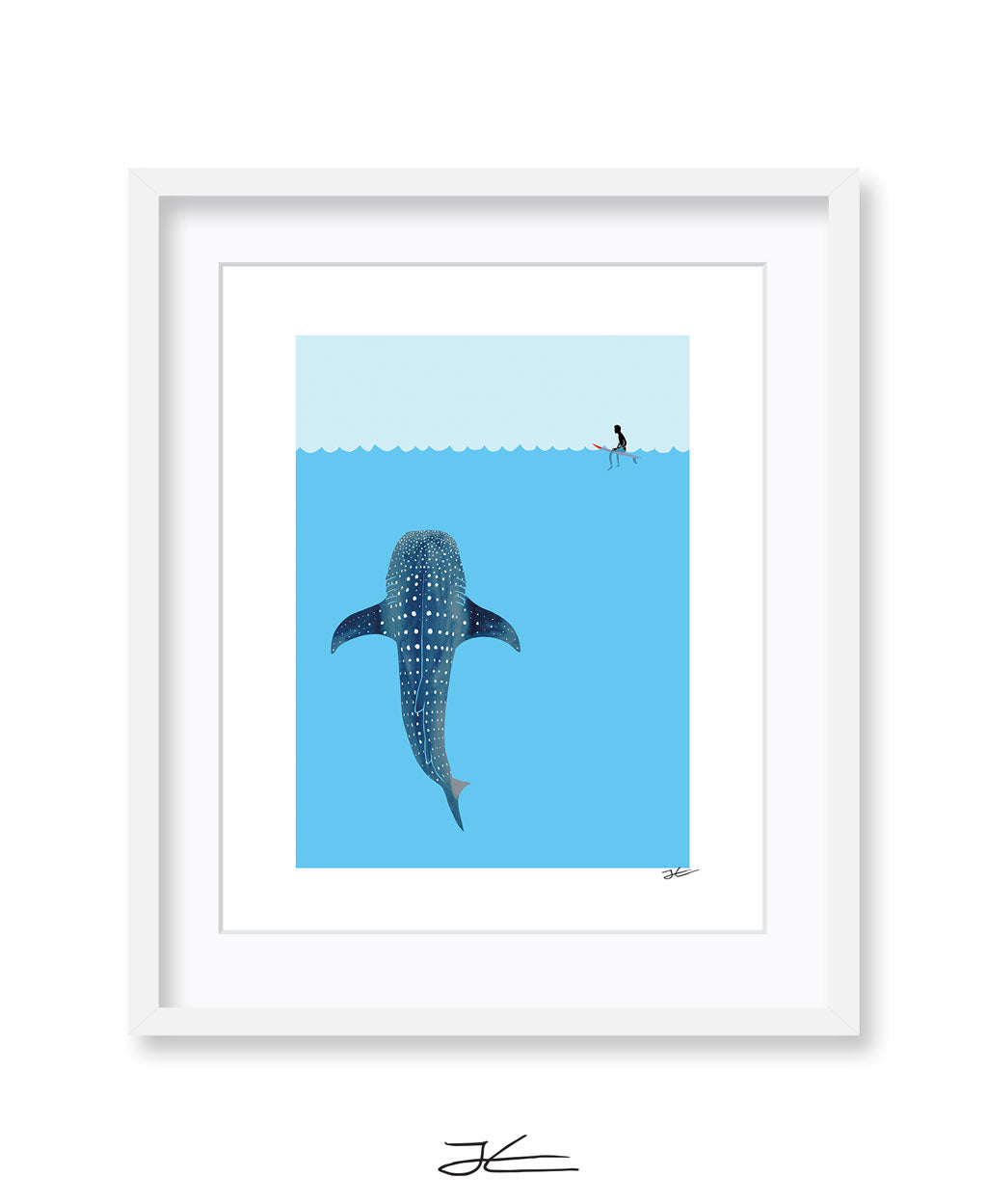 Whale Shark - Print/ Framed Print