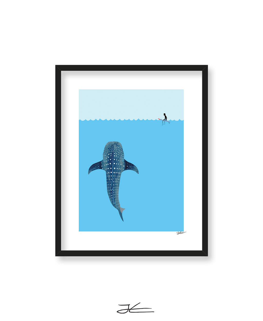 Whale Shark - Print/ Framed Print